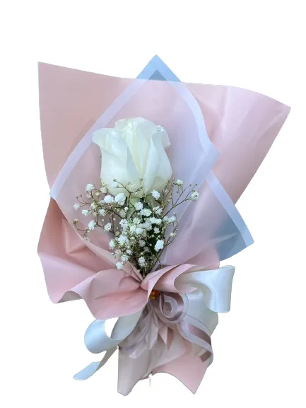 Rosa Decorada Branca Rosa Decorada Branca